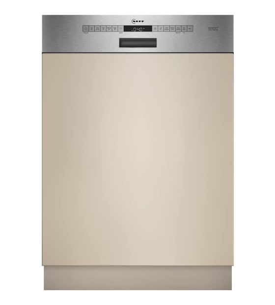 Neff N50 S145EBS05D (S145EBS05D + Z780BI01) 60 cm Geschirrspüler teilintegriert (ohne Front) Sehr leise 13 Maßgedecke aquaStop Funktion Wärmetauscher f&uuml;r 919,00 Euro