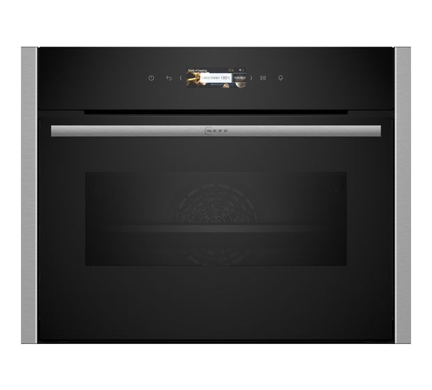 Neff N70 C24MR21N0 Einbaubackofen kompakt AutoClean Mikrowelle f&uuml;r 1.177,00 Euro