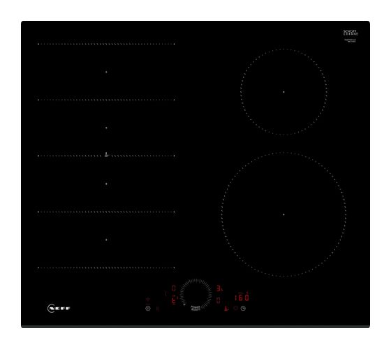 Neff N70 T66FHE4L0 autarkes 60 cm Induktions Kochfeld/Herdplatte 4 Zone(n) f&uuml;r 1.957,00 Euro