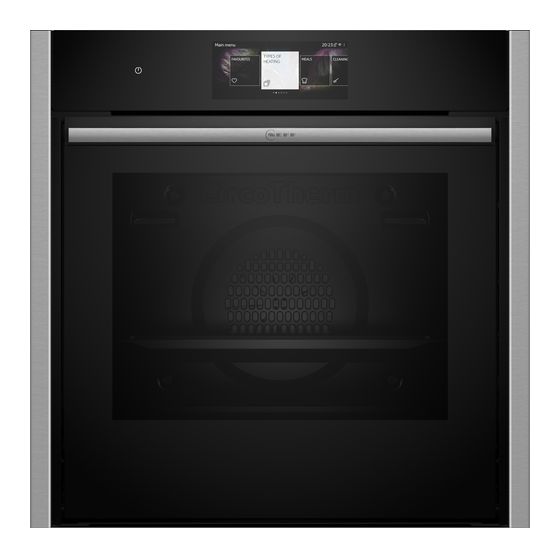 Neff N90 B64CT73N0 Einbaubackofen groß AutoClean f&uuml;r 1.570,00 Euro
