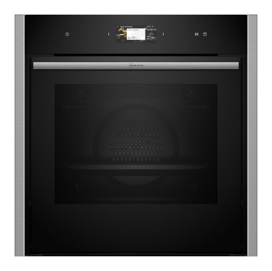 Neff N90 B64VS31N0 Einbaubackofen groß Dampfgaren AutoClean f&uuml;r 1.319,00 Euro