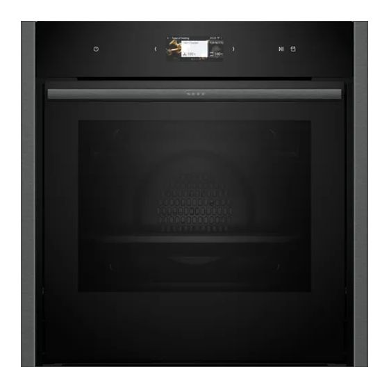 Neff N90 B64VS73G0K Einbaubackofen groß Dampfgaren AutoClean f&uuml;r 2.274,00 Euro