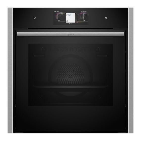 Neff N90 B64VT73N0 Einbaubackofen groß Dampfgaren AutoClean f&uuml;r 1.288,00 Euro