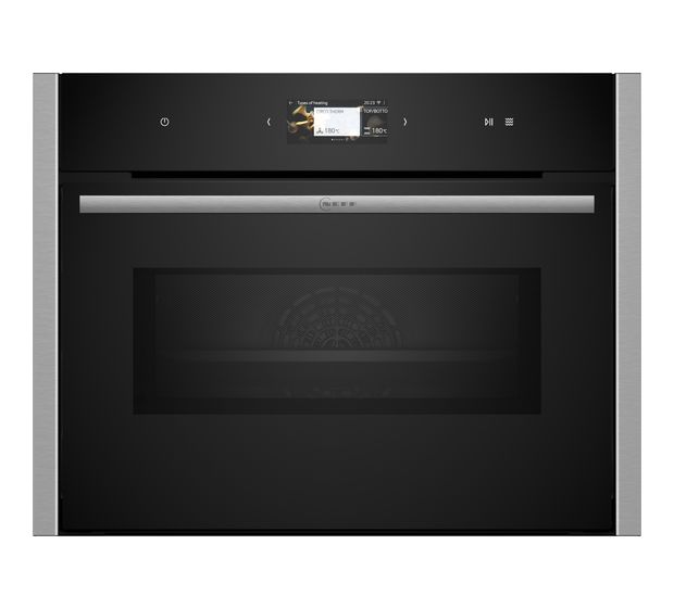 Neff N90 C24MS31N0 Einbaubackofen kompakt AutoClean Mikrowelle f&uuml;r 1.258,00 Euro