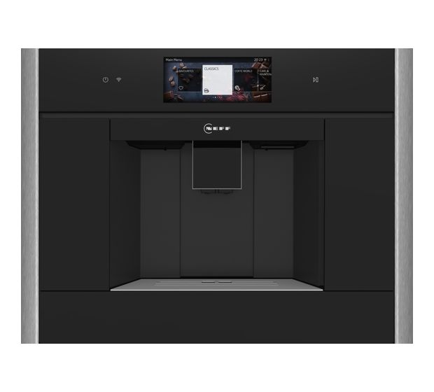 Neff N90 CL4TT11N0 Kaffeevollautomat 19 bar 2,4 l 500 g (Schwarz, Edelstahl) f&uuml;r 1.657,00 Euro