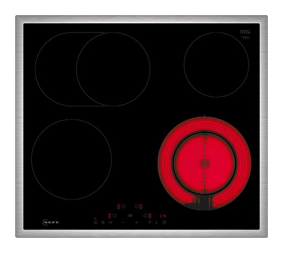 Neff T16SDF9L0 autarkes 60 cm Glaskeramik Kochfeld/Herdplatte 4 Zone(n) f&uuml;r 269,99 Euro