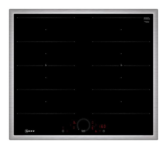 Neff T66SHX4L0 autarkes 60 cm Induktions Kochfeld/Herdplatte 4 Zone(n) f&uuml;r 654,00 Euro