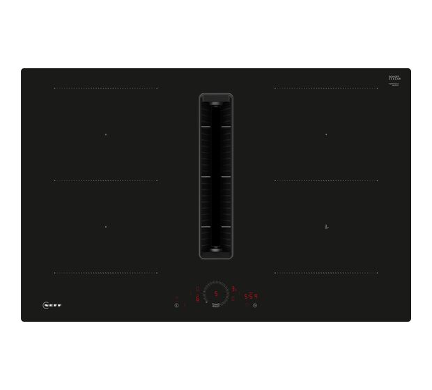 Neff V58NHQ4L0 autarkes 80cm 80 cm Induktions Kochfeld/Herdplatte 4 Zone(n) mit in­te­grier­tem Dunstabzug f&uuml;r 1.329,00 Euro