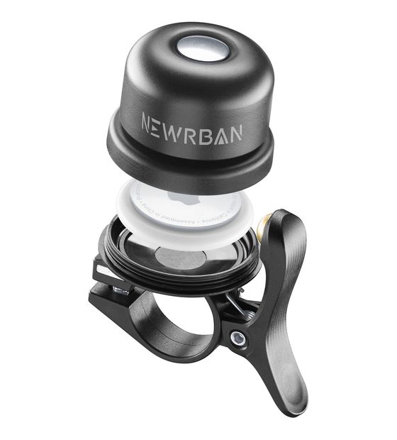 NEWRBAN BELL WITH AIRTAG HOLDER Türklingel mit AirTag-Halterung f&uuml;r 16,99 Euro