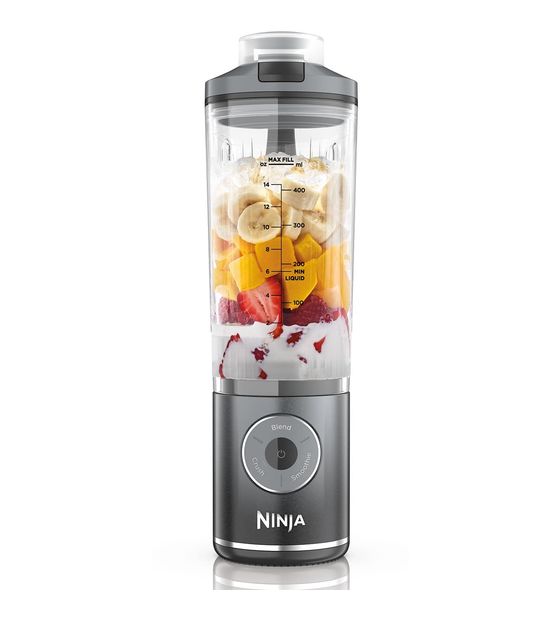 Ninja BC251EU Blast Max 0,57 l Standmixer 3 Geschwindigkeiten  (Grau, Transparent) f&uuml;r 73,49 Euro