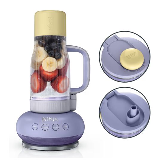 Ninja DB351EUPR BlendBoss 0,71 l Standmixer 3 Geschwindigkeiten 1100 W  (Lavendel, Gelb) f&uuml;r 129,99 Euro