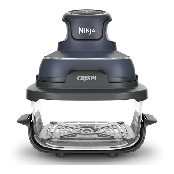Ninja FN101EU Crispi Heißluftfritteuse 3,8 l 1700 W (Blau, Grau, Transparent) f&uuml;r 159,99 Euro