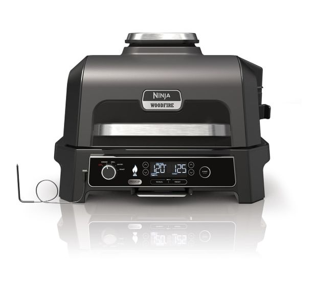Ninja OG850EU Woodfire Pro XL Outdoor Grill und Smoker 1 Zone(n) 1700 W  (Schwarz, Grau) f&uuml;r 357,00 Euro
