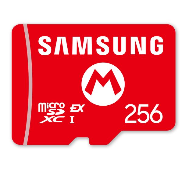 Nintendo Express Mario Design MicroSDXC Speicherkarte 256 GB f&uuml;r 59,00 Euro