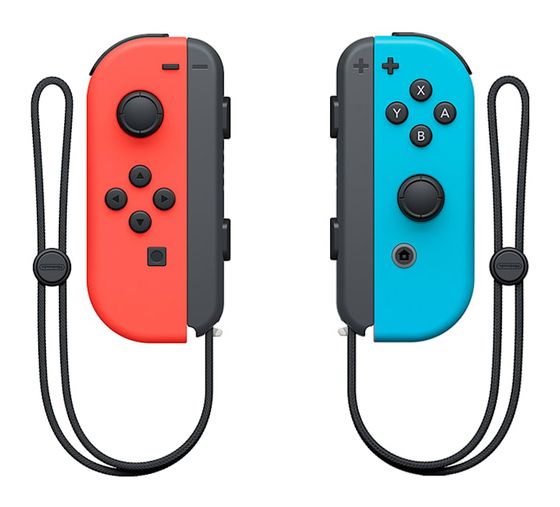 Nintendo Joy-Con 2er Set Analog / Digital Gamepad für Nintendo Switch  (Rot, Cyan) f&uuml;r 78,99 Euro