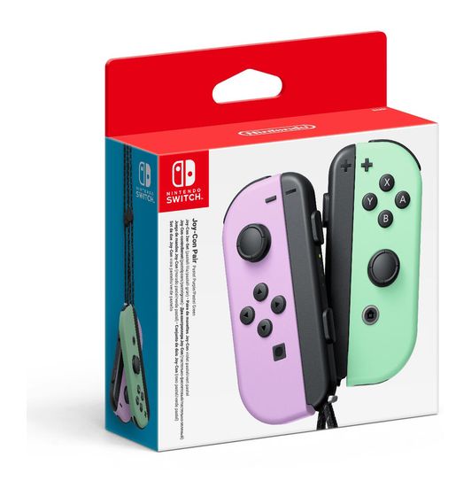 Nintendo Joy-Con 2er-Set (Pastell-Lila/Pastell-Grün) f&uuml;r 78,99 Euro