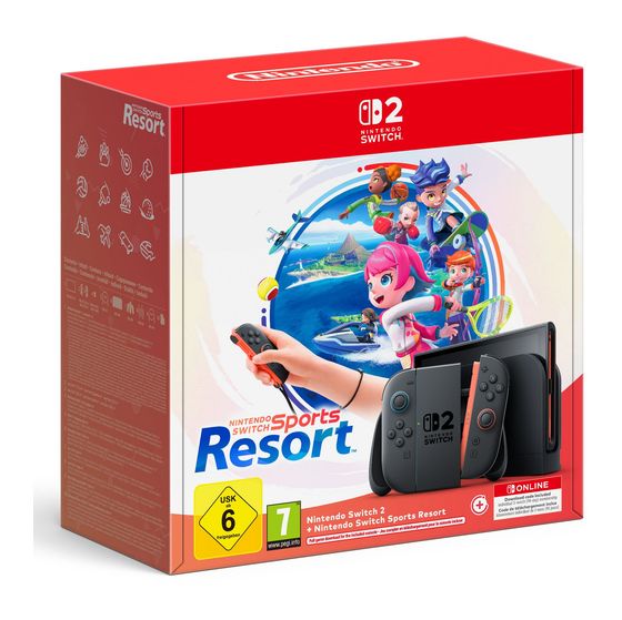 Nintendo Switch 2 & Switch Sports Resort-Set f&uuml;r 535,00 Euro