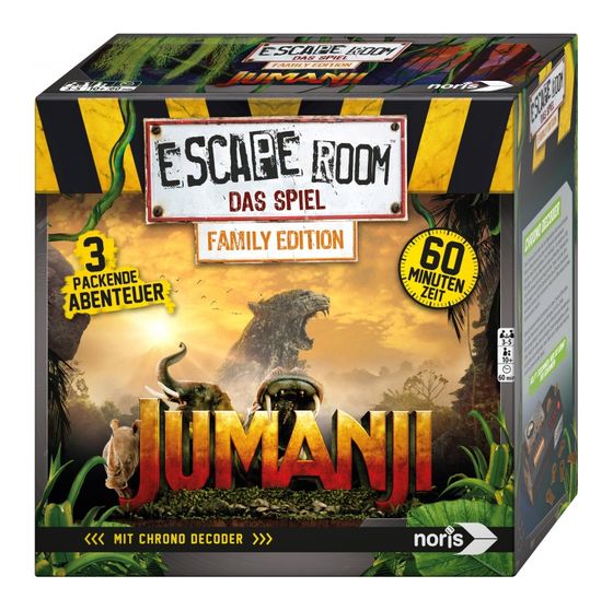 Noris Escape Room Jumanji Brettspiel bis zu 5 Spielern ab 10 Jahr(e) f&uuml;r 51,99 Euro