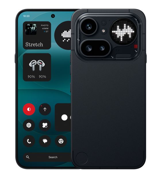 Nothing Phone 4a Pro 256 GB 5G Smartphone 17,4 cm (6.83") Android 50 MP Dreifach Kamera Dual Sim WiFi 6  (Schwarz) f&uuml;r 599,00 Euro