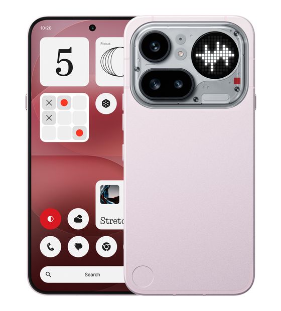 Nothing Phone 4a Pro 256 GB 5G Smartphone 17,4 cm (6.83") Android 50 MP Dreifach Kamera Dual Sim WiFi 6  (Pink) f&uuml;r 599,00 Euro