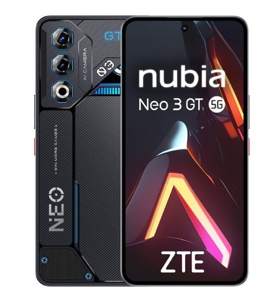 Nubia Neo 3 GT 256 GB 5G Smartphone 17,3 cm (6.8 Zoll) 50 MP Dual Kamera Dual Sim (Interstellar Gray) f&uuml;r 269,00 Euro