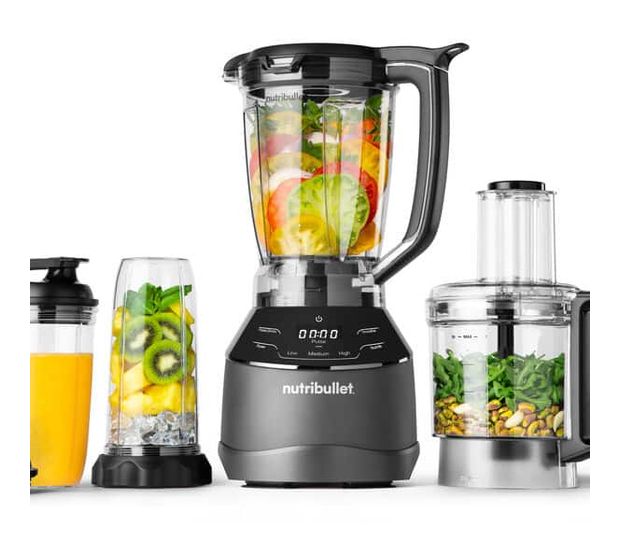 NutriBullet NBF580B Standmixer 4 Geschwindigkeiten 1500 W  (Schwarz) f&uuml;r 189,99 Euro