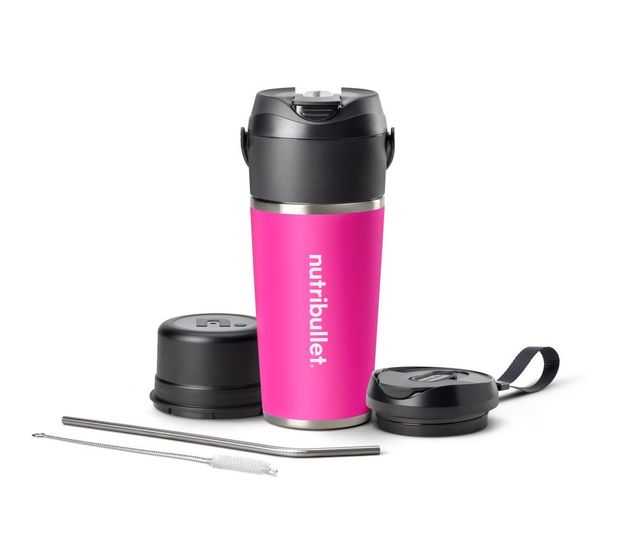 NutriBullet NBP016MA Flip 0,59 l Standmixer  (Schwarz, Pink) f&uuml;r 78,49 Euro