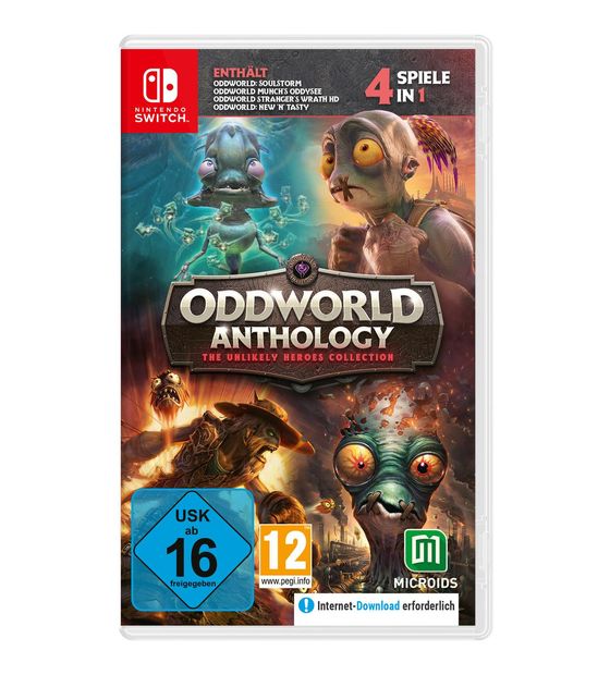 Oddworld Anthology: The Unlikely Heroes Collection (Nintendo Switch) f&uuml;r 46,99 Euro