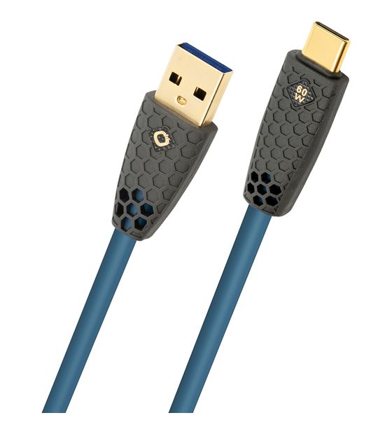 OEHLBACH D1C9563 10 Gbit/s Stecker USB A auf USB C 3 m  (Blau, Schwarz) f&uuml;r 38,99 Euro