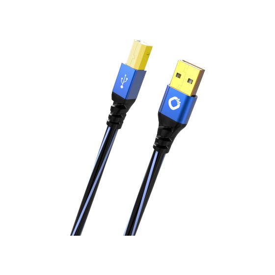 OEHLBACH USB Plus B 0,48 Gbit/s Stecker Rundkabel USB A auf USB C 7,5 m  (Blau) f&uuml;r 35,49 Euro