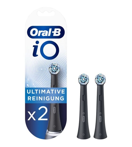 Oral-B iO Ultimative Reinigung Aufsteckbürsten 2 Stück  (Schwarz) f&uuml;r 16,99 Euro