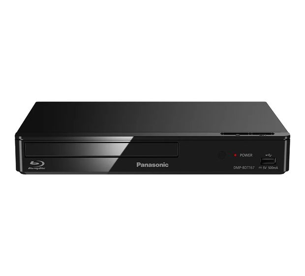Panasonic DMP-BDT167AG Blu-Ray-Player  (Schwarz) f&uuml;r 114,99 Euro