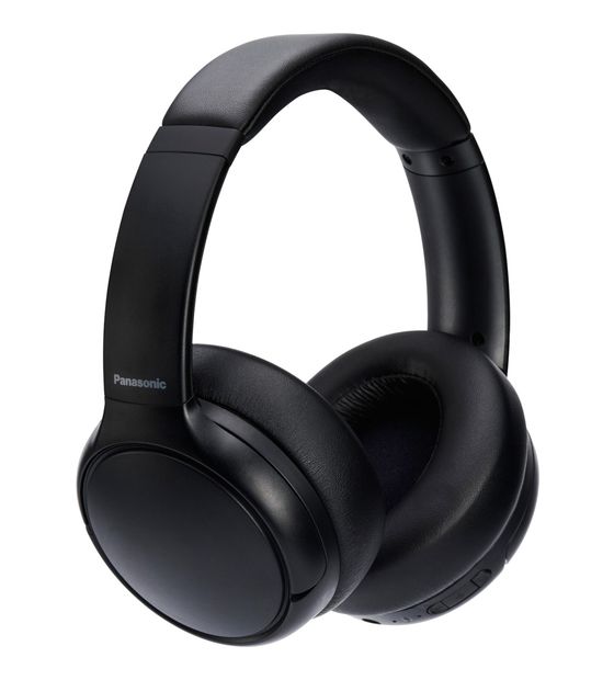 Panasonic RB-M600B Over Ear Bluetooth Kopfhörer kabelgebunden&kabellos 65 h Laufzeit USB Typ-C  (Schwarz) f&uuml;r 74,99 Euro