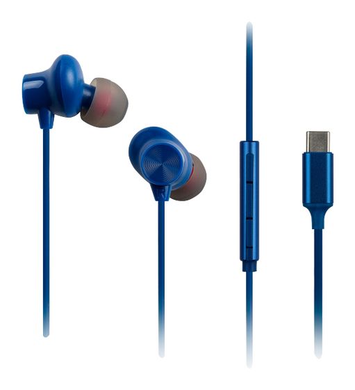 Panasonic RP-TCM225DEA In-Ear Kopfhörer Kabelgebunden USB Typ-C  (Blau) f&uuml;r 12,99 Euro