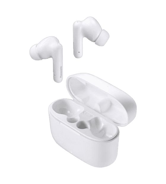 Panasonic RZ-B110W In-Ear Kopfhörer kabellos 6 h Laufzeit IPX4  (Weiß) f&uuml;r 30,99 Euro