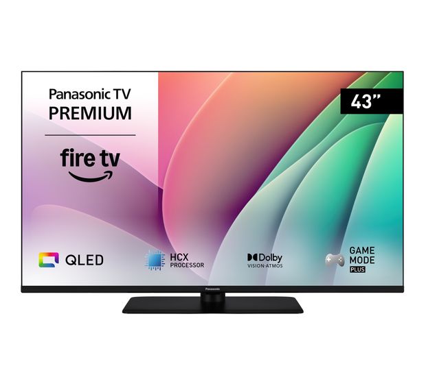 Panasonic TV-43W80AEZC QLED 109,2 cm (43 Zoll) Fernseher 4K Ultra HD VESA 100 x 100 mm f&uuml;r 551,00 Euro