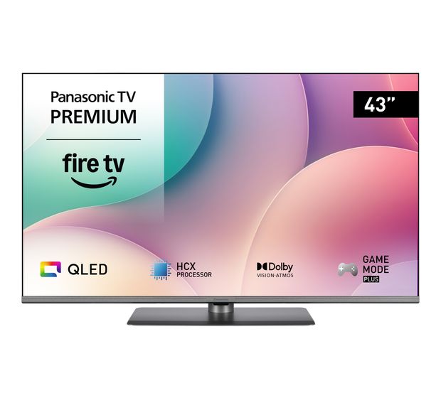 Panasonic TV-43W83AE9C QLED 109,2 cm (43 Zoll) Fernseher 4K Ultra HD VESA 100 x 100 mm f&uuml;r 629,00 Euro