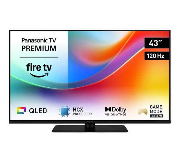 Panasonic TV-43W85BEZC QLED 109,2 cm (43 Zoll) Fernseher 4K Ultra HD VESA 100 x 100 mm f&uuml;r 649,00 Euro