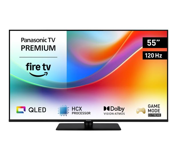 Panasonic TV-55W85BEZC QLED 139,7 cm (55 Zoll) Fernseher 4K Ultra HD VESA 200 x 200 mm f&uuml;r 799,00 Euro