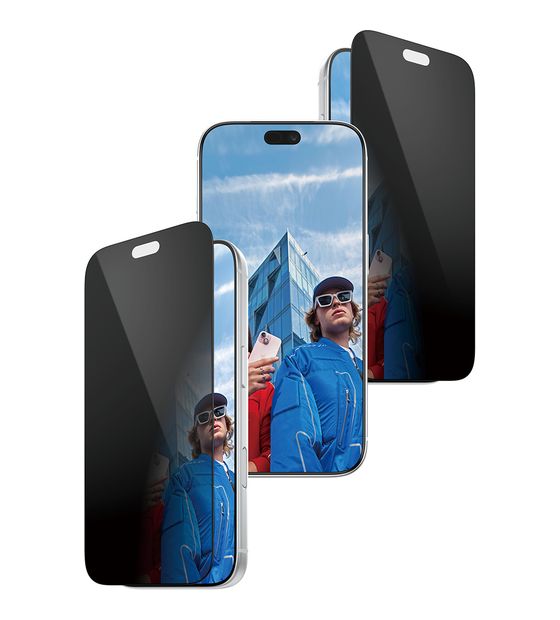 PanzerGlass 2-Way Privacy Klare Bildschirmschutzfolie Polyethylenterephthalat, Silikon Apple - iPhone 18 Pro Kratzresistent, Schockresistent f&uuml;r 26,49 Euro