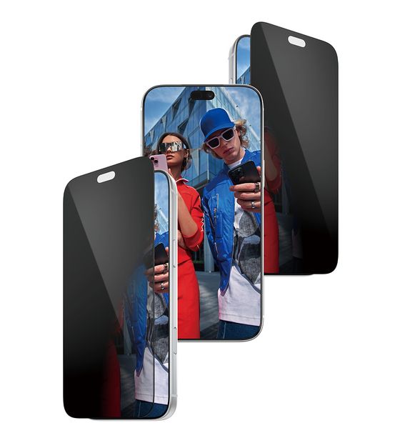 PanzerGlass 2-Way Privacy Klare Bildschirmschutzfolie Polyethylenterephthalat, Silikon Apple - iPhone 18 Pro Max Kratzresistent, Schockresistent f&uuml;r 26,49 Euro