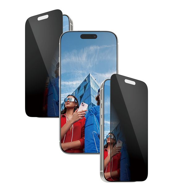 PanzerGlass 25586 2-Way Privacy Klare Bildschirmschutzfolie Gehärtetes Glas, Polyethylenterephthalat, Silikon für  Apple Apple - iPhone 17 Pro Kratzresistent, Schockresistent f&uuml;r 26,49 Euro