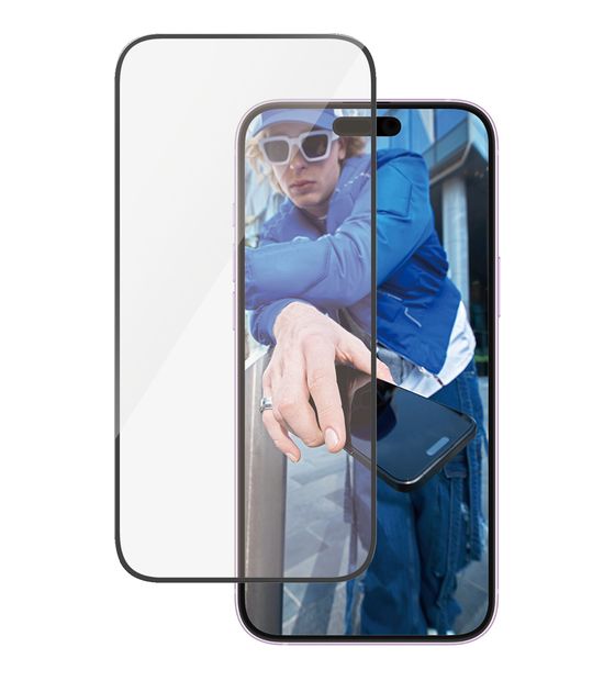 PanzerGlass 2863 Screen Protector Klare Bildschirmschutzfolie Gehärtetes Glas, Polyethylenterephthalat, Silikon für  Apple Apple - iPhone 16 Plus, Apple - iPhone 15 Plus Kratzresistent, Schockresistent f&uuml;r 23,49 Euro