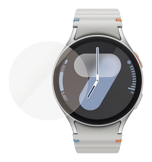 PanzerGlass 3710 Displayschutz Klare Bildschirmschutzfolie Gehärtetes Glas, Polyethylenterephthalat, Silikon für  Samsung Samsung - Galaxy Watch7 44mm, Samsung - Galaxy Watch8 44mm Kratzresistent, Schockresistent f&uuml;r 14,49 Euro