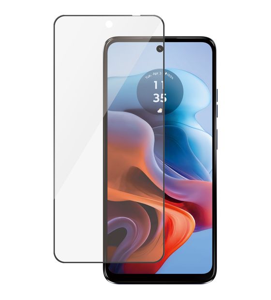 PanzerGlass 6584 Klare Bildschirmschutzfolie Gehärtetes Glas, Polyethylenterephthalat, Silikon für  Motorola Motorola - Moto G34 5G Kratzresistent, Schockresistent f&uuml;r 29,95 Euro