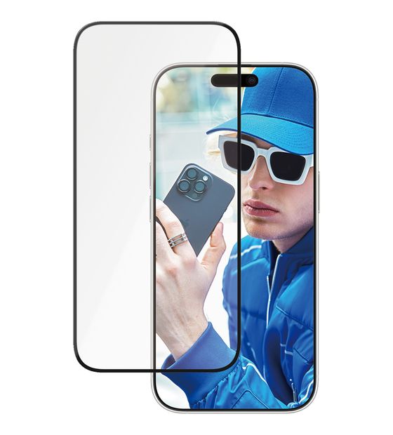 PanzerGlass Ceramic Displayschutz Klare Bildschirmschutzfolie Gehärtetes Glas, Polyethylenterephthalat, Silikon für  Apple Apple - iPhone 16 Pro Kratzresistent, Schockresistent f&uuml;r 31,49 Euro