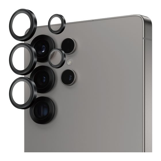 PanzerGlass Ceramic Hoops Klare Bildschirmschutzfolie Gehärtetes Glas, Silikon für  Samsung Samsung - Galaxy S25 Ultra Kratzresistent, Schockresistent f&uuml;r 15,99 Euro
