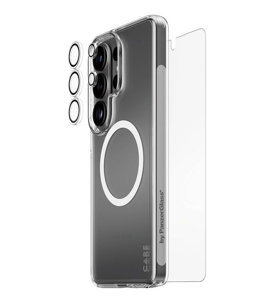 PanzerGlass CR46018 3-in-1 Bundle Samsung Galaxy S26 Ultra Cover für Samsung Galaxy S26 Ultra  (Transparent) f&uuml;r 42,99 Euro