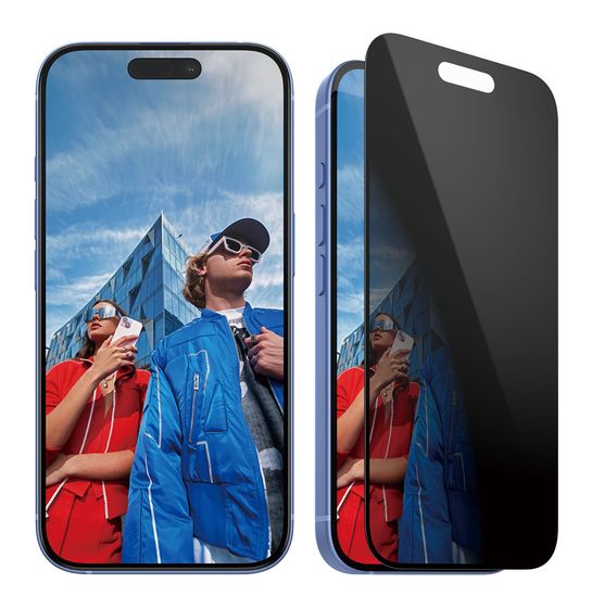 PanzerGlass Privacy Displayschutz Klare Bildschirmschutzfolie Gehärtetes Glas, Polyethylenterephthalat, Silikon für  Apple Apple - iPhone 16, Apple - iPhone 15 Kratzresistent, Schockresistent f&uuml;r 26,49 Euro