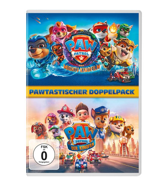 PAW Patrol: Der Mighty Kinofilm & PAW Patrol: Der Kinofilm (DVD) f&uuml;r 11,99 Euro